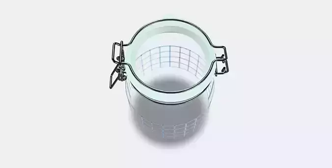 KORKEN Jar with lid 1