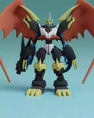 Imperialdramon Fighter Mode