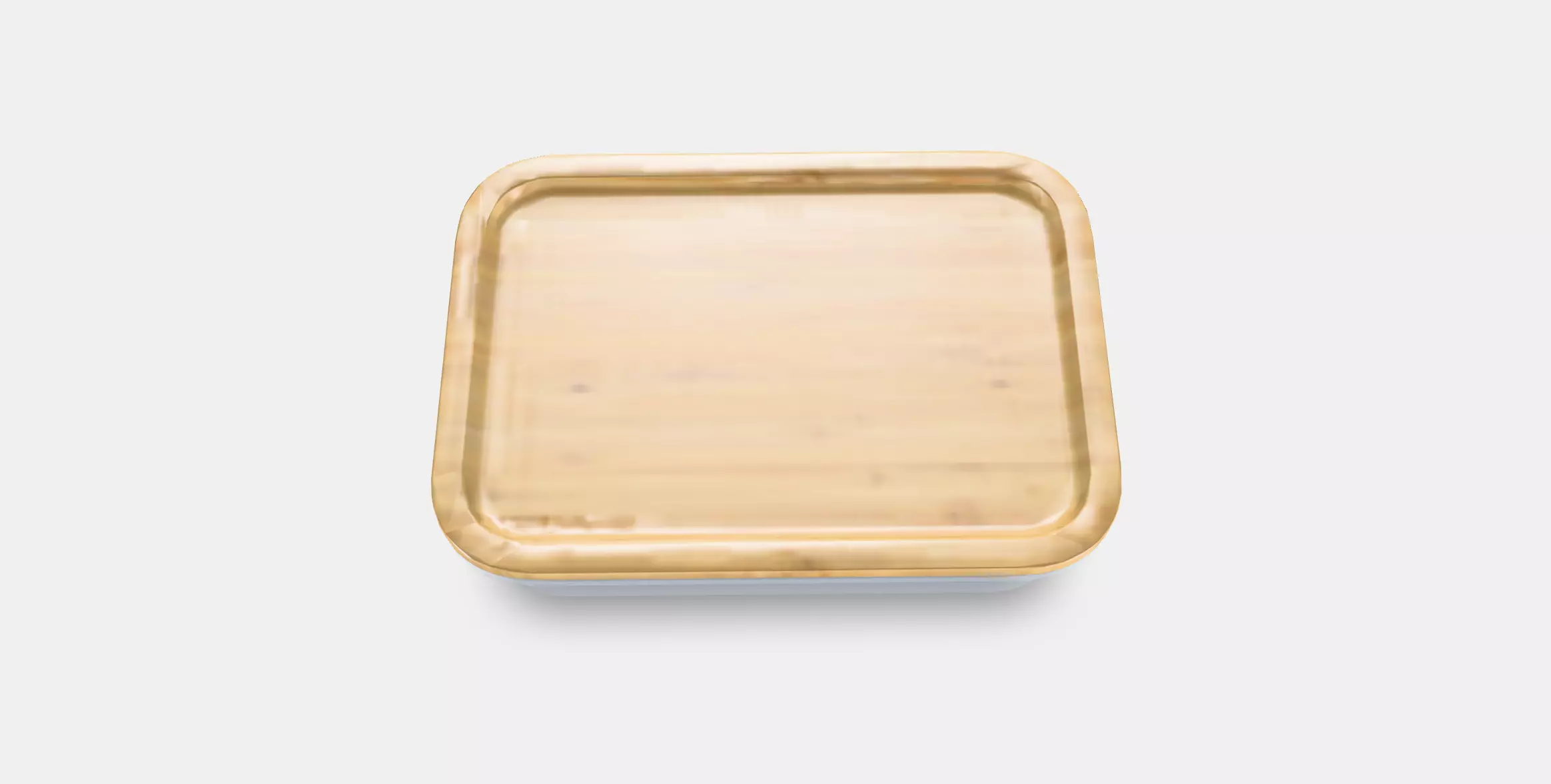 IKEA 365 Food container with lid Low-poly 3D model