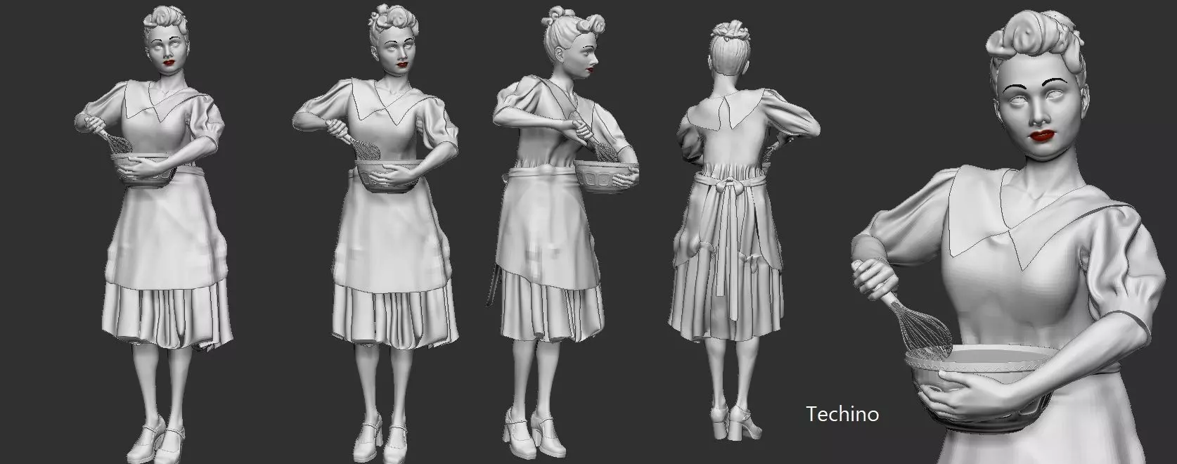 Lucille Ball 3d print 3D print model_0