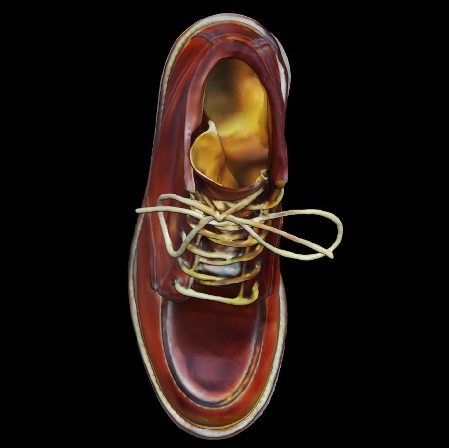 Red Wing Boots 3D Scan Model 3D print model_4