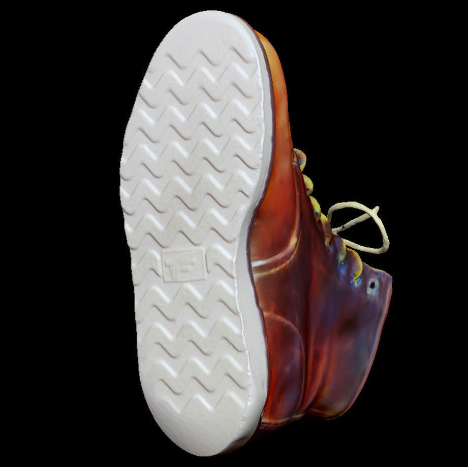 Red Wing Boots 3D Scan Model 3D print model_5