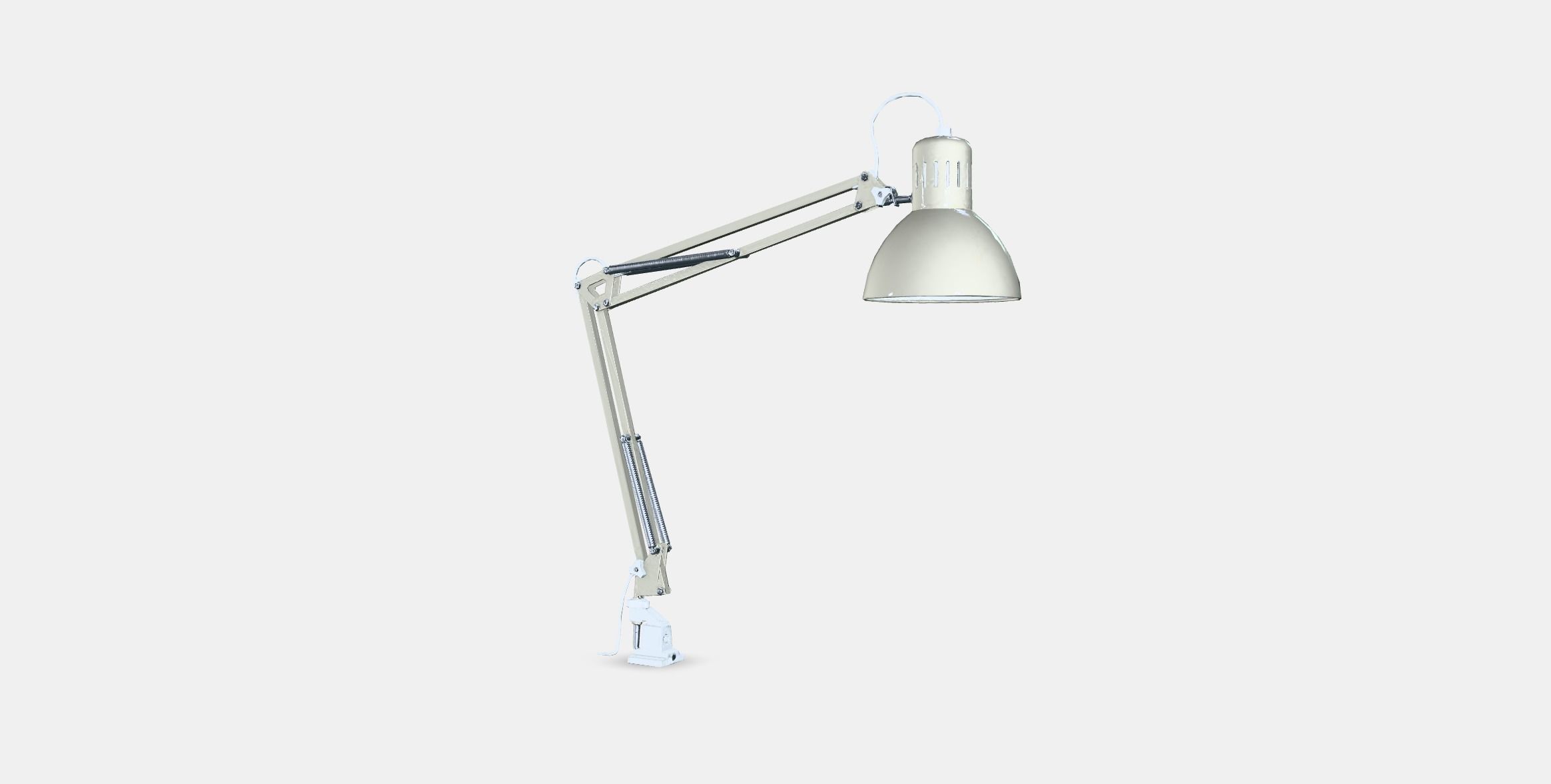 TERTIAL Work lamp Low-poly 3D model_5
