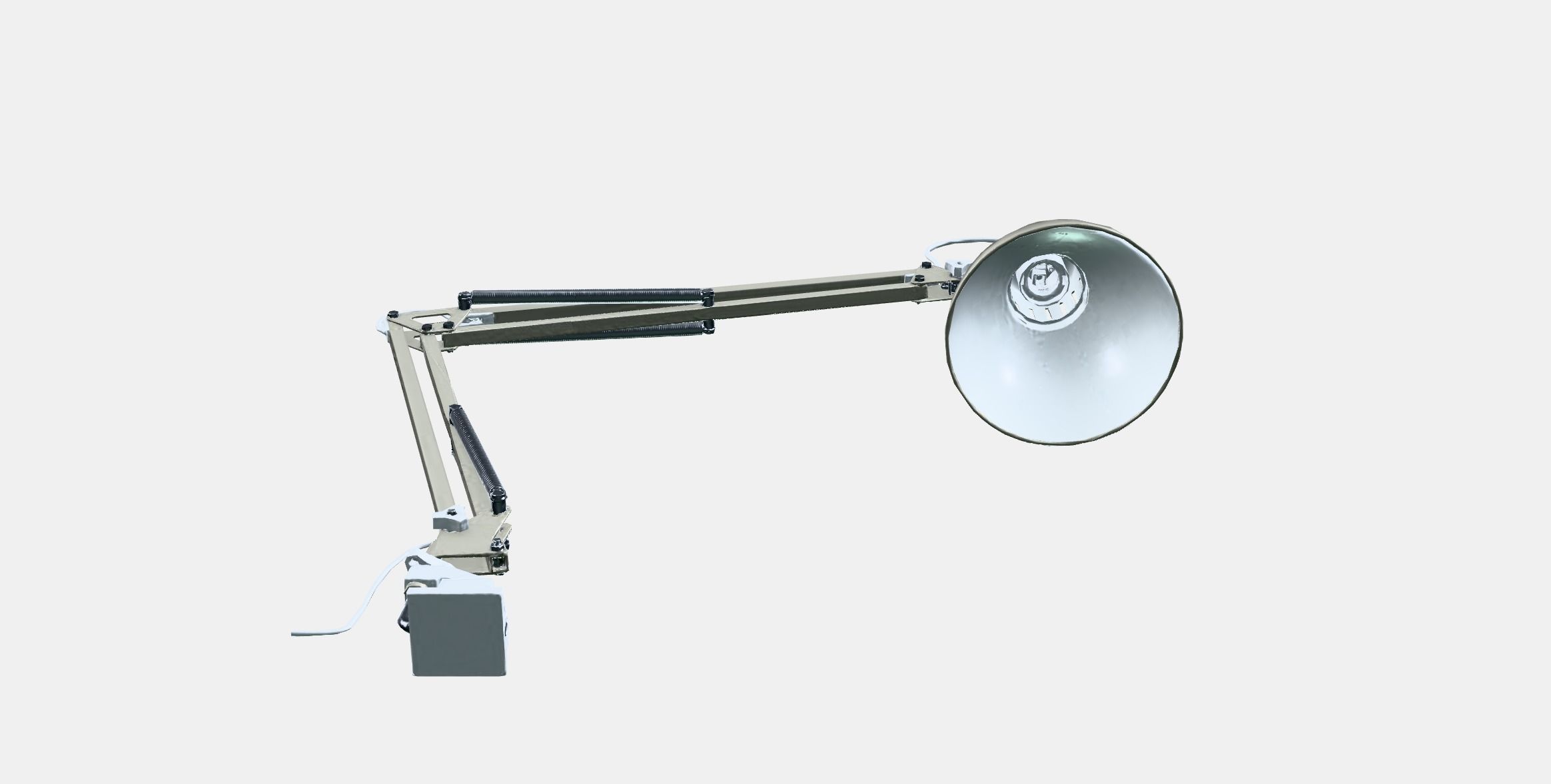 TERTIAL Work lamp Low-poly 3D model_8