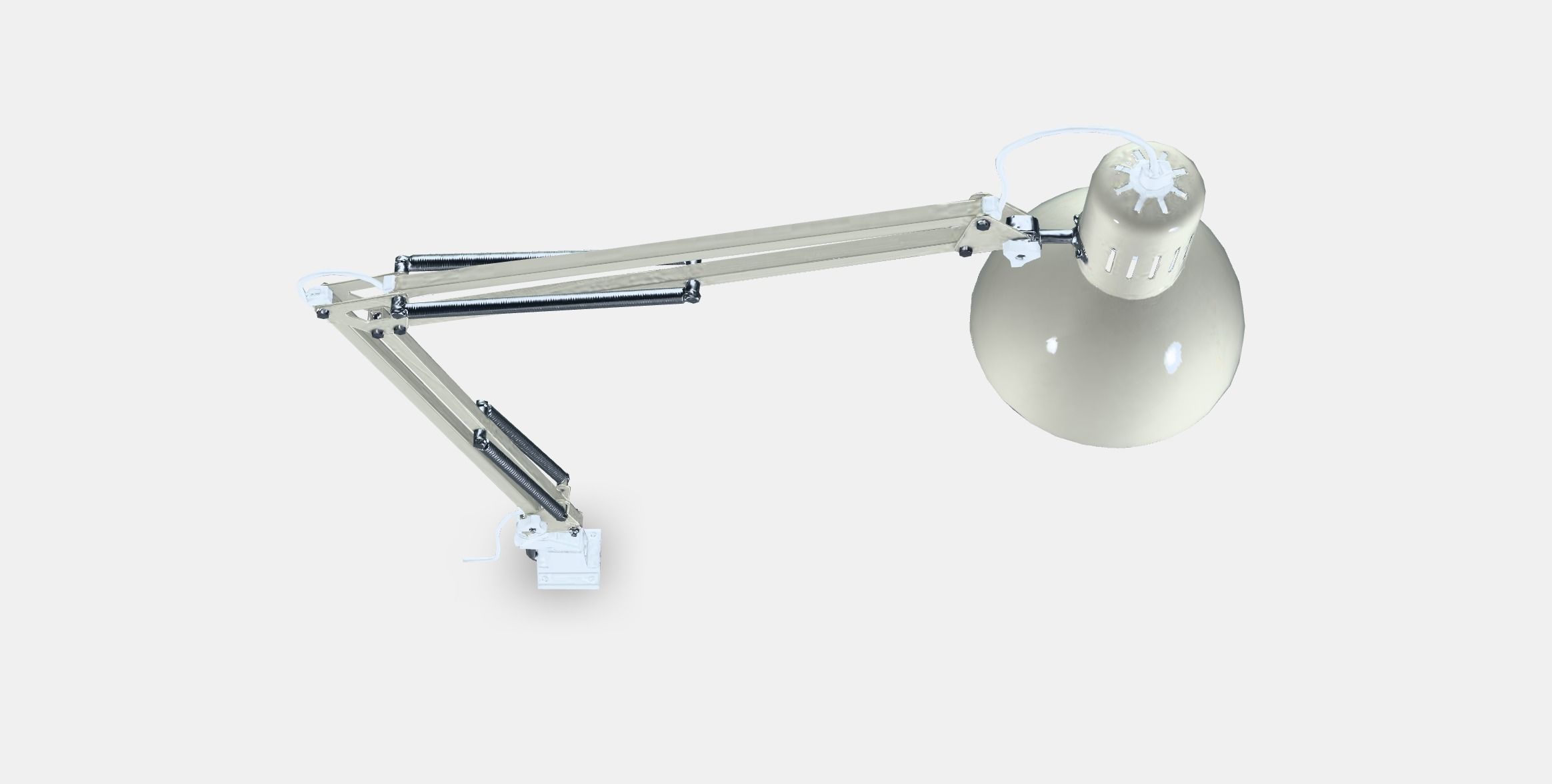 TERTIAL Work lamp Low-poly 3D model_4