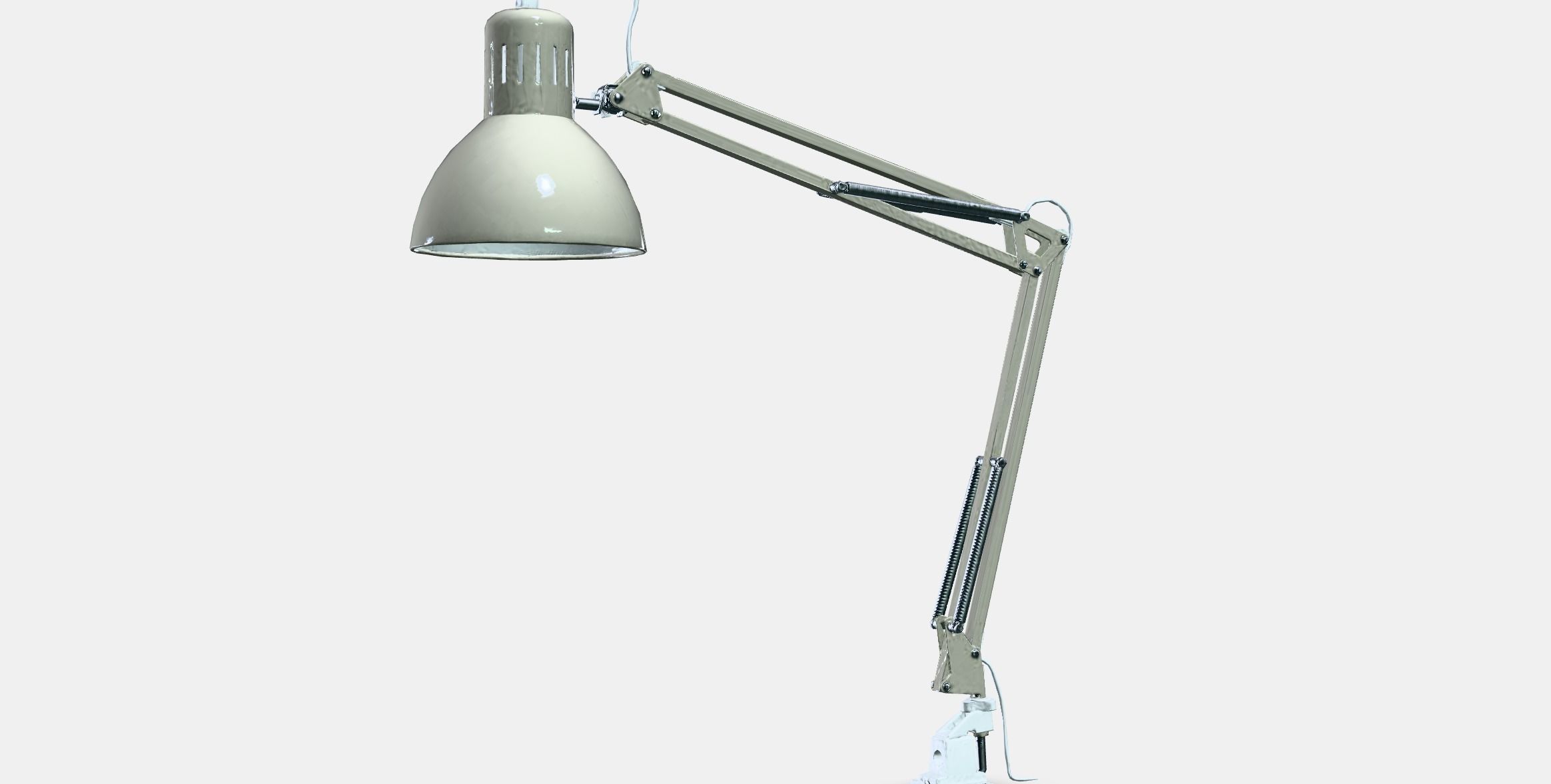 TERTIAL Work lamp Low-poly 3D model_9
