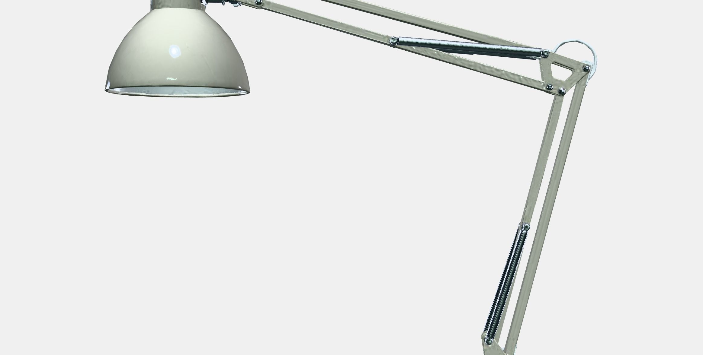 TERTIAL Work lamp Low-poly 3D model_11