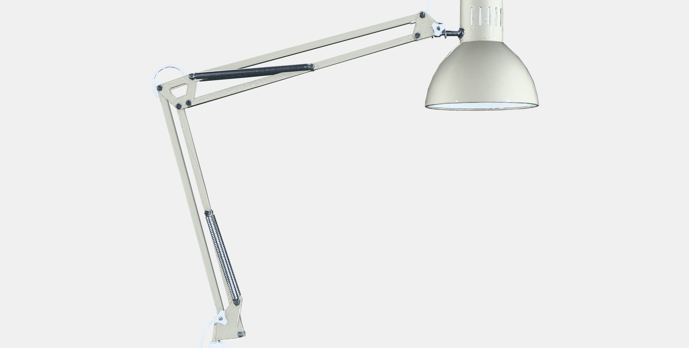 TERTIAL Work lamp Low-poly 3D model_15