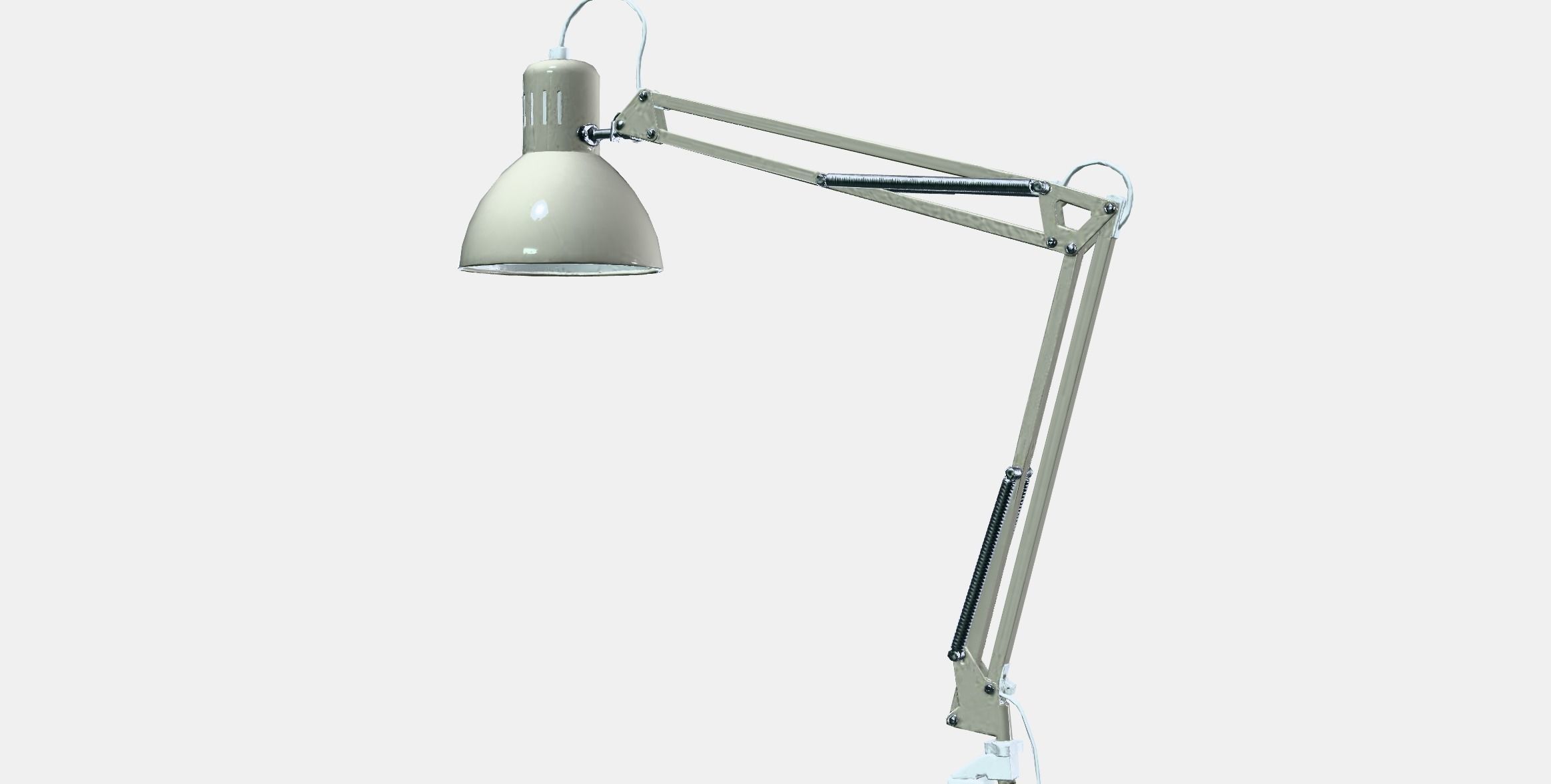 TERTIAL Work lamp Low-poly 3D model_13