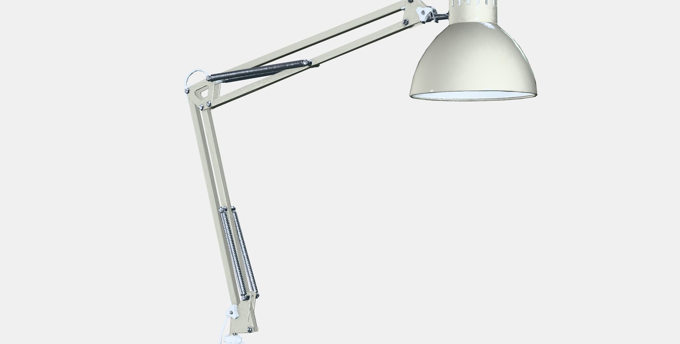 TERTIAL Work lamp Low-poly 3D model_6