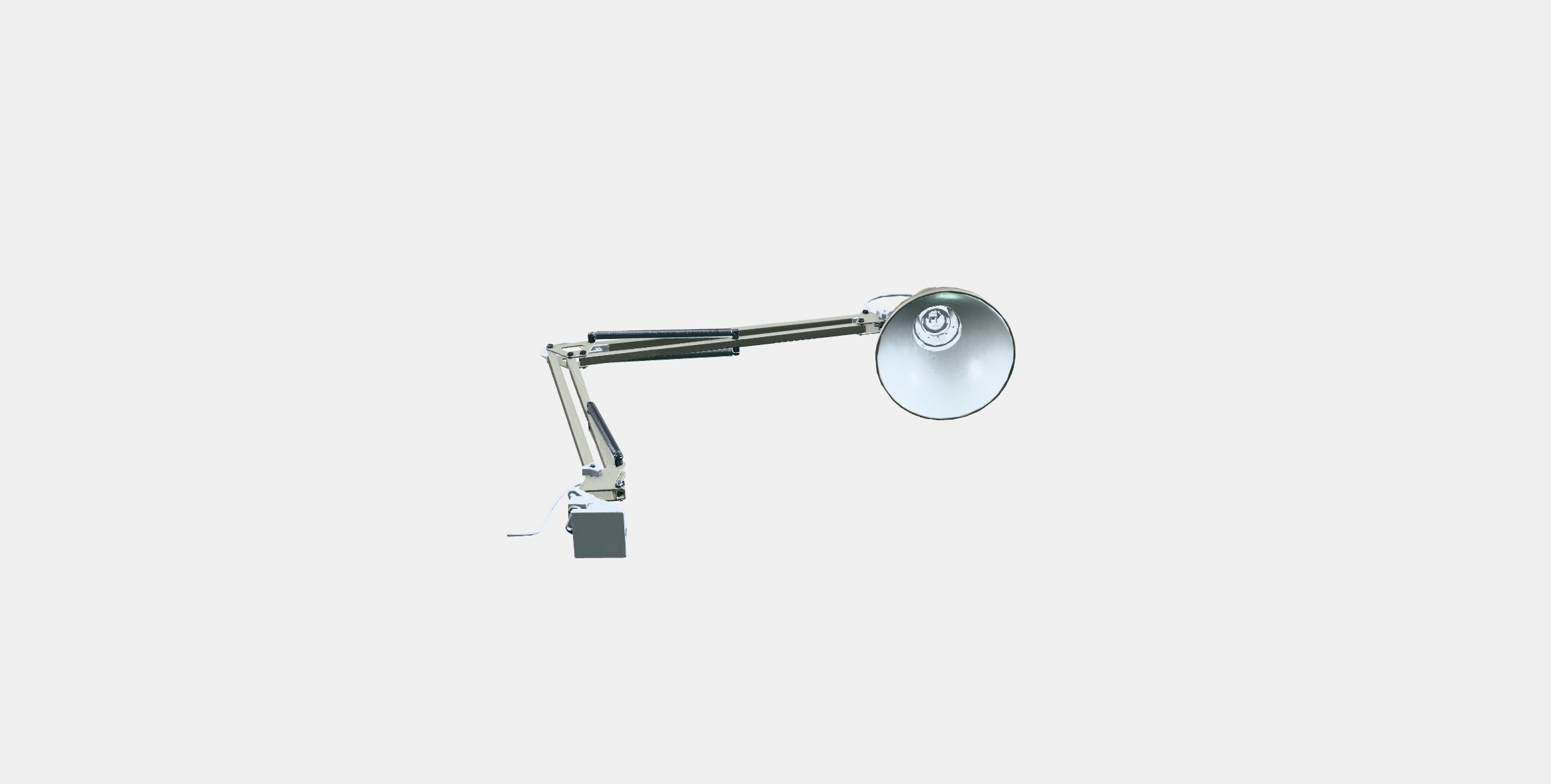 TERTIAL Work lamp Low-poly 3D model_7