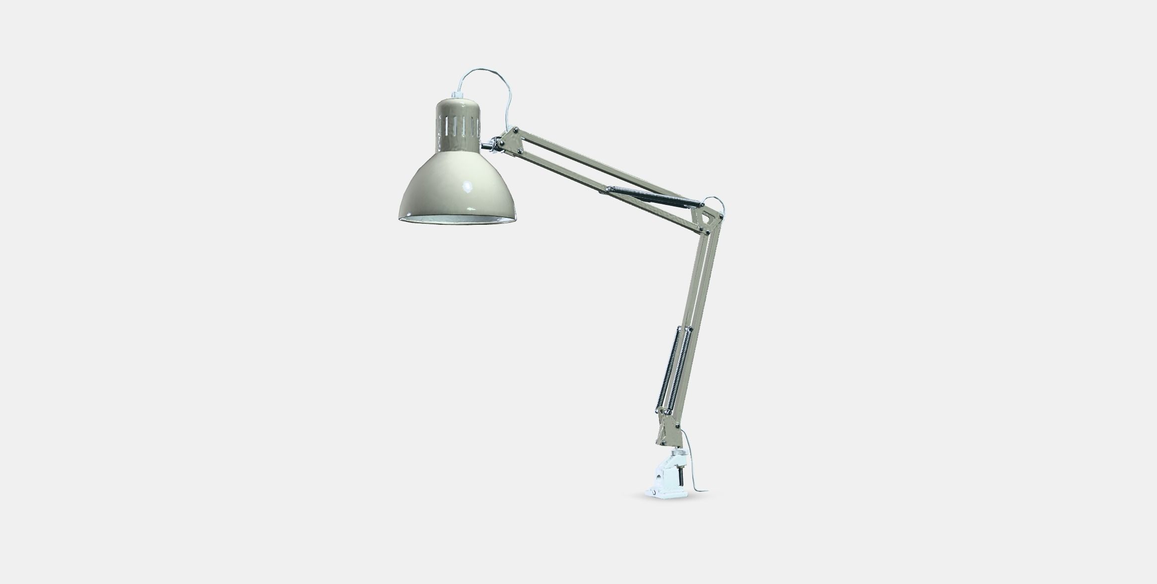 TERTIAL Work lamp Low-poly 3D model_3