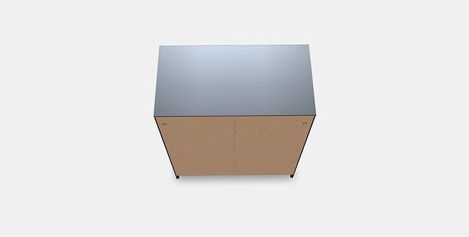 BRIMNES Cabinet with doors Low-poly 3D model