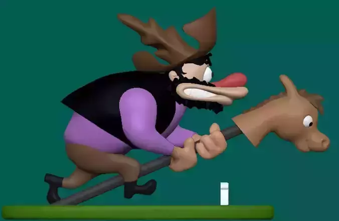 Dooley Woody Woodpecker  3D print model