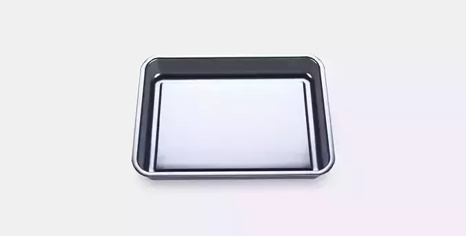 KONCIS Roasting tin 1 Low-poly 3D model