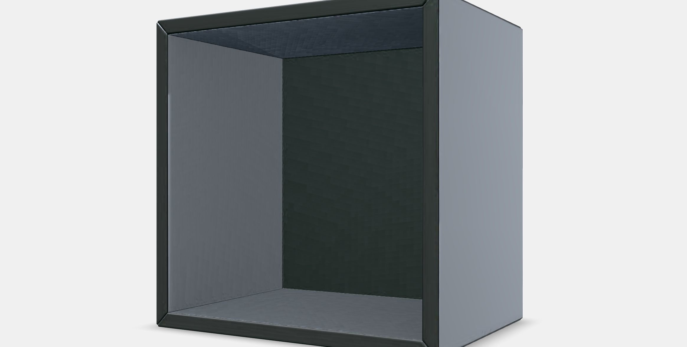 EKET Wallmounted shelving unit Low-poly 3D model_13