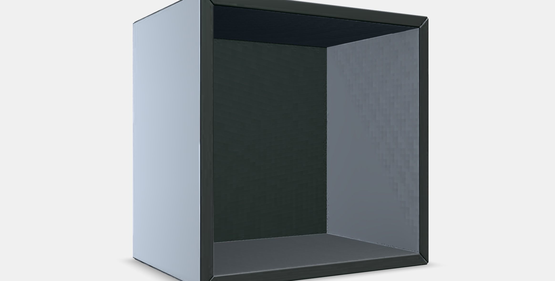 EKET Wallmounted shelving unit Low-poly 3D model_9