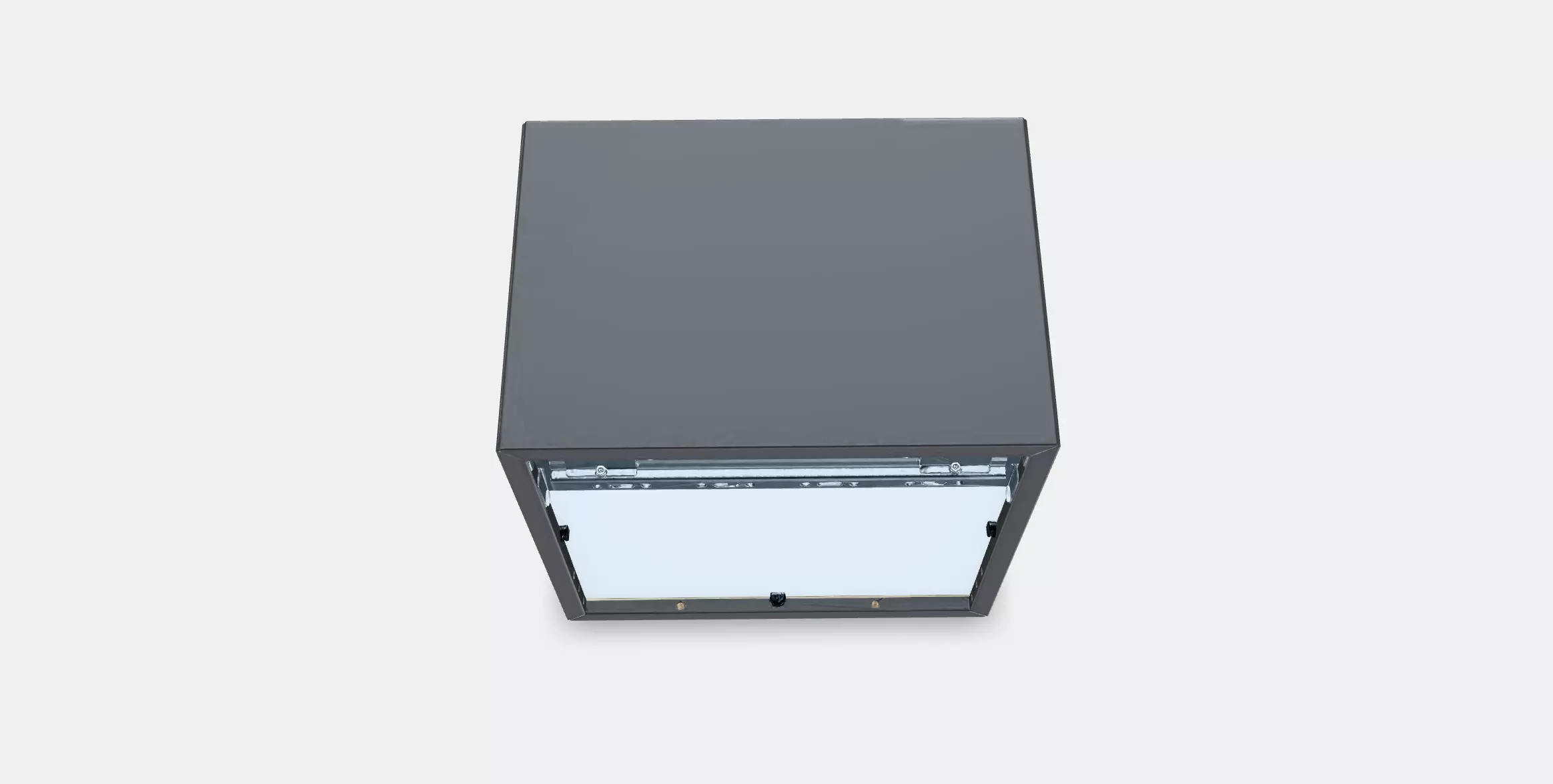 EKET Wallmounted shelving unit Low-poly 3D model_0