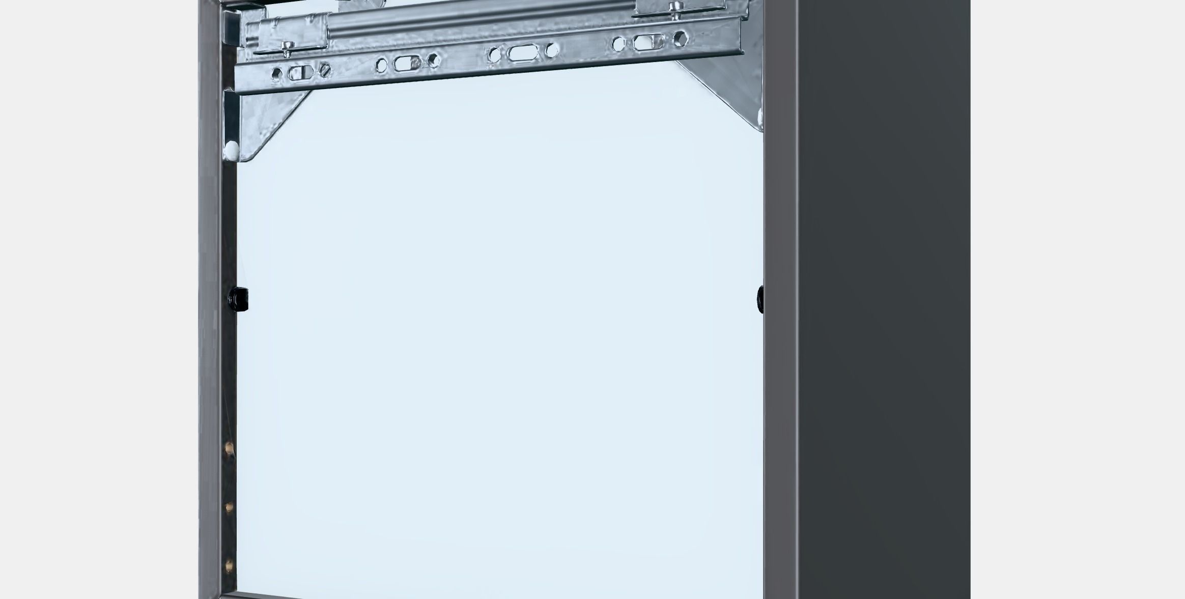 EKET Wallmounted shelving unit Low-poly 3D model_6