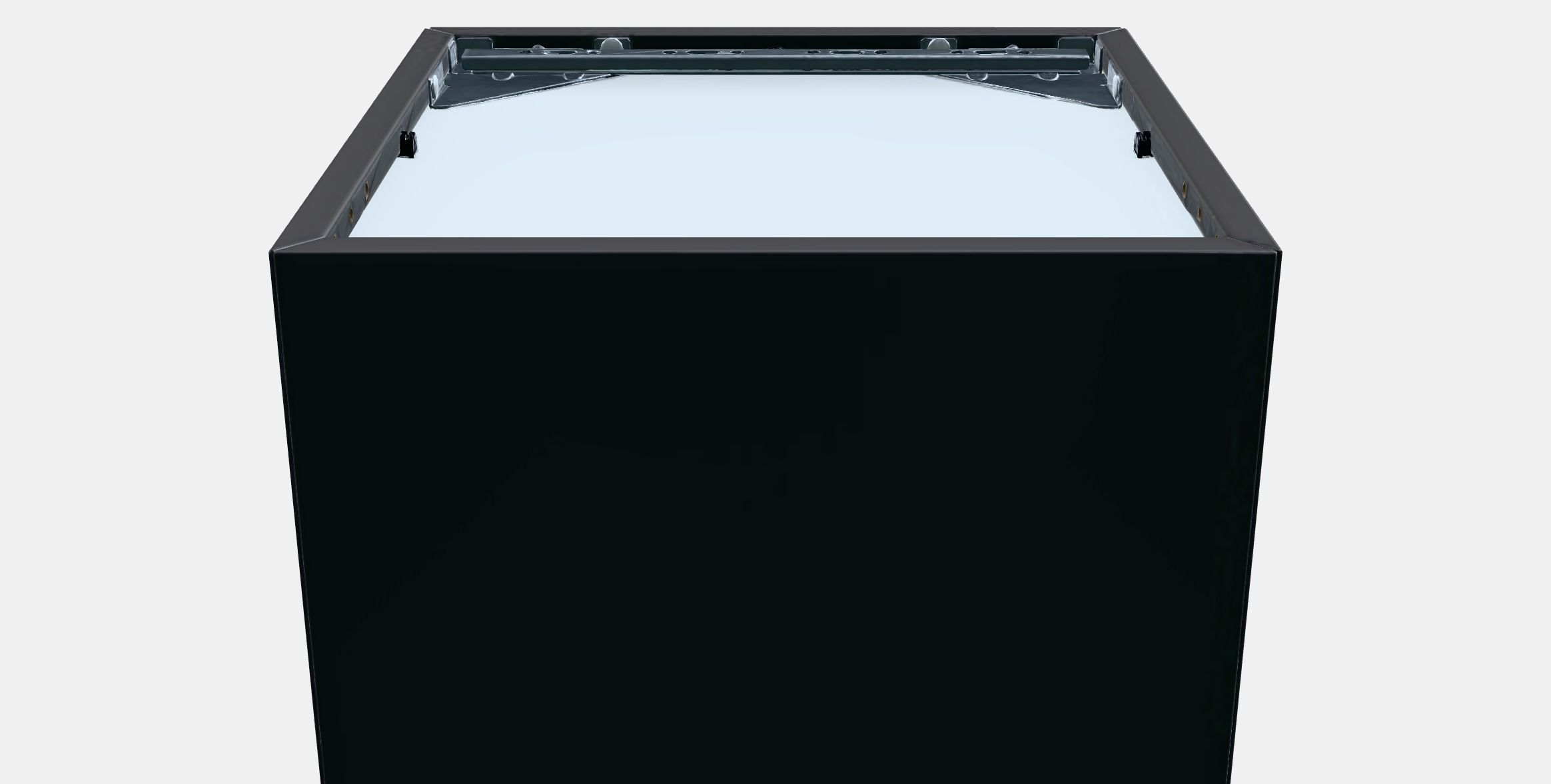 EKET Wallmounted shelving unit Low-poly 3D model_8