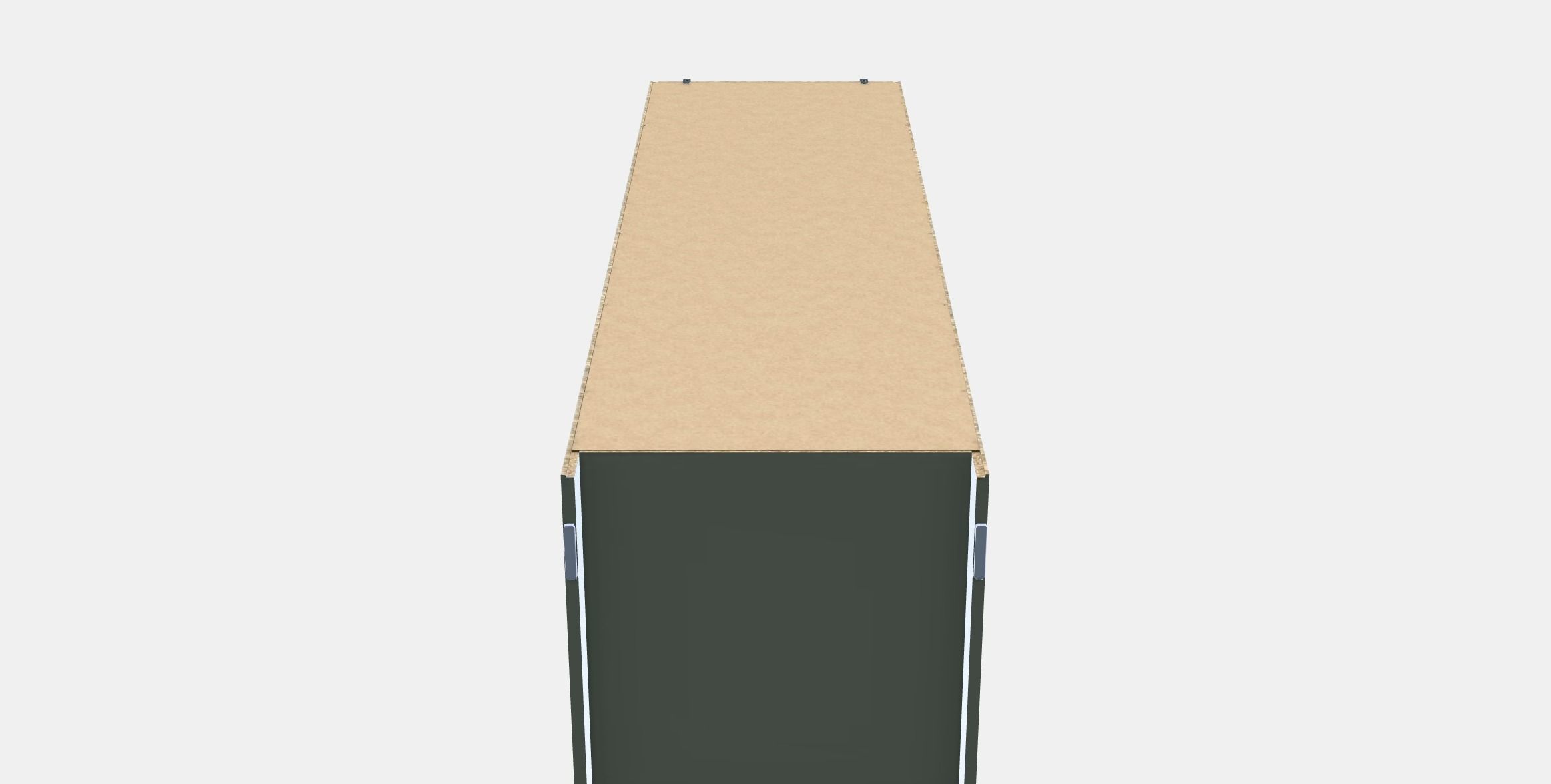 GURSKEN Wardrobe Low-poly 3D model_8