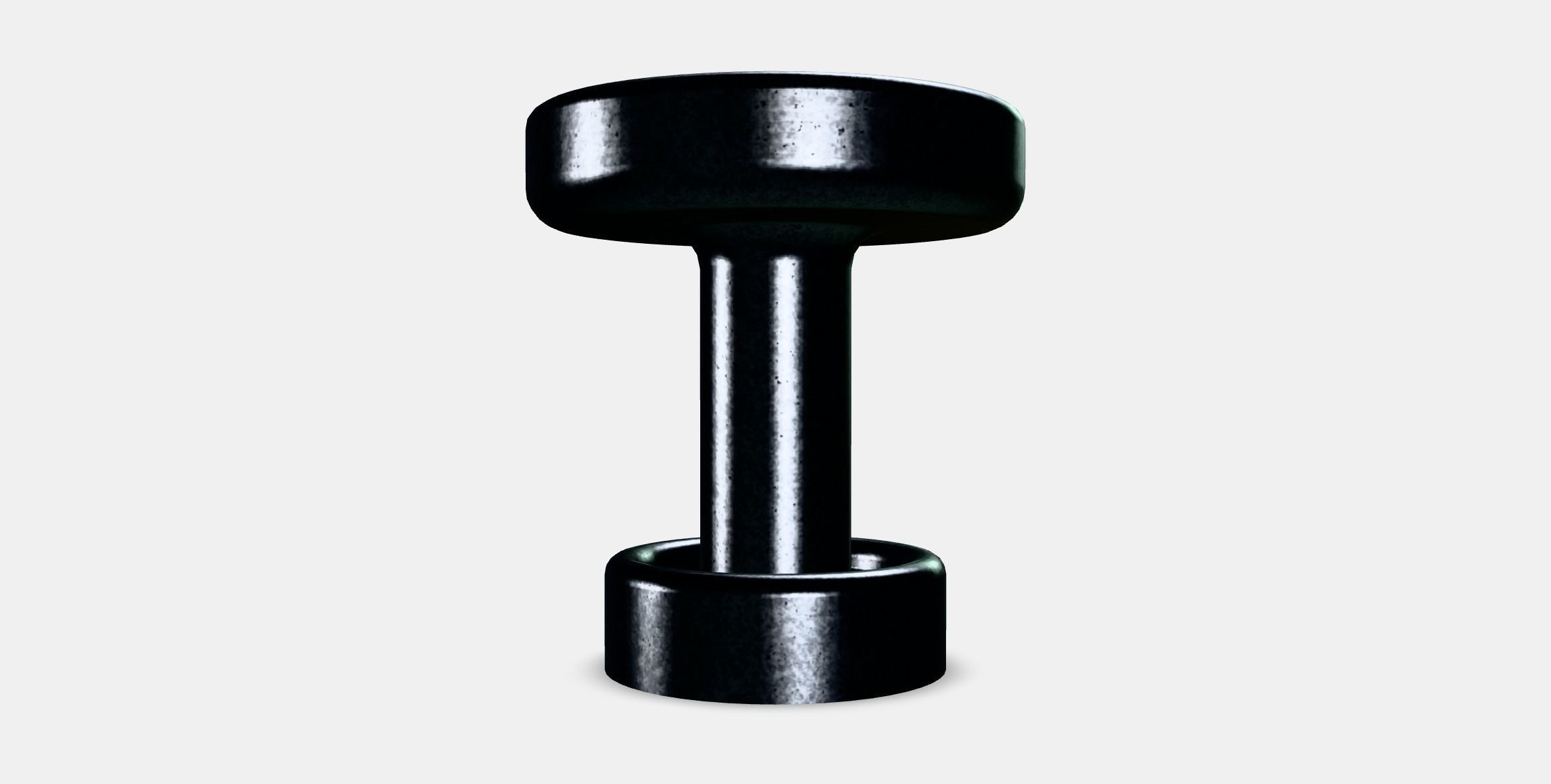 SKRUVSHULT Knob Low-poly 3D model_6