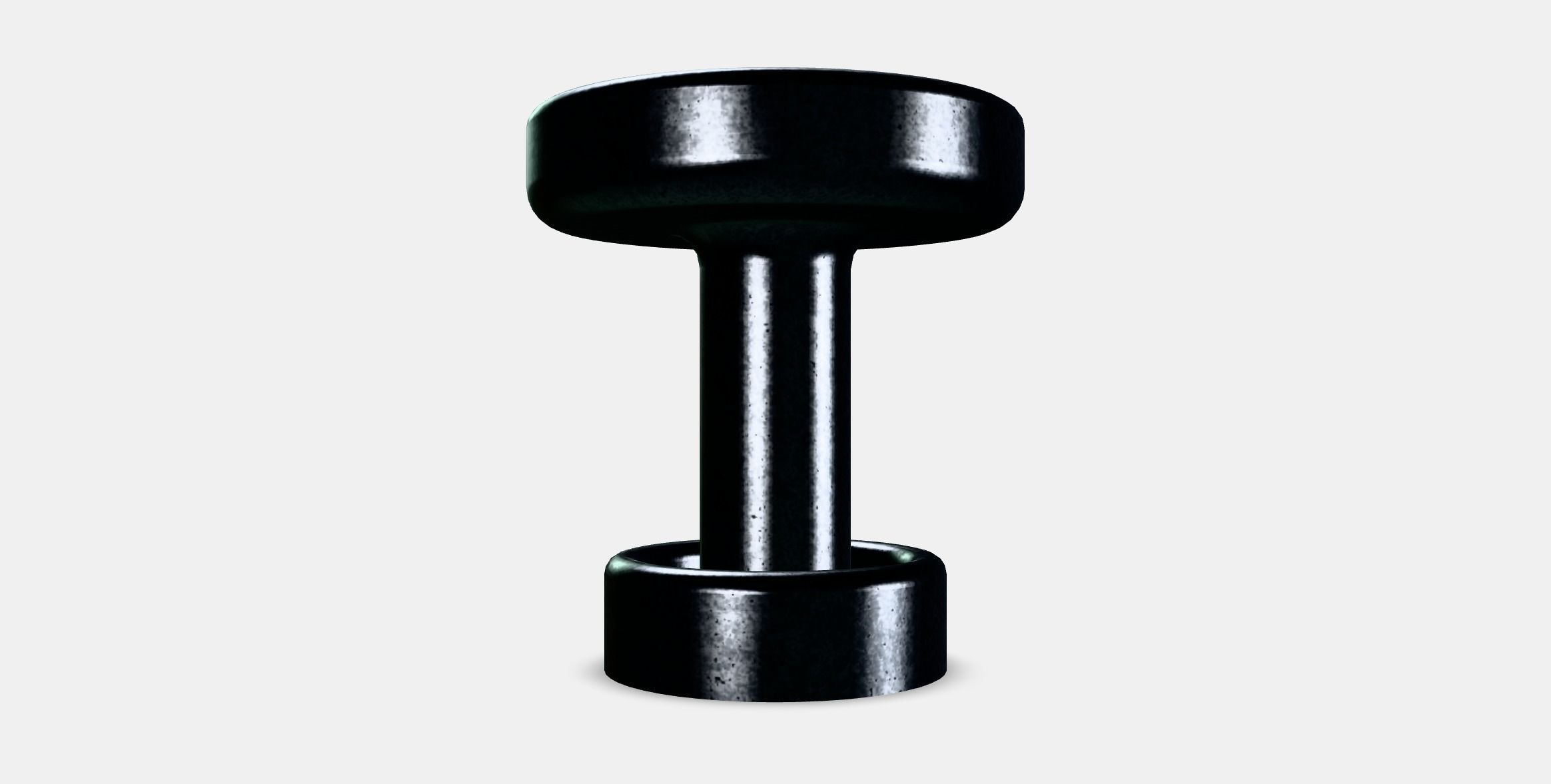 SKRUVSHULT Knob Low-poly 3D model_16