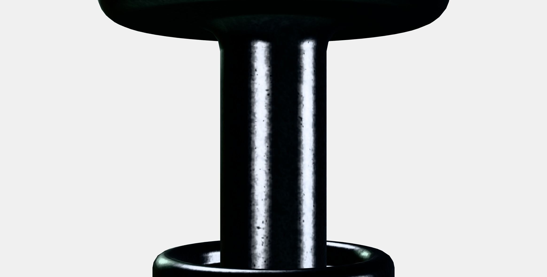 SKRUVSHULT Knob Low-poly 3D model_4