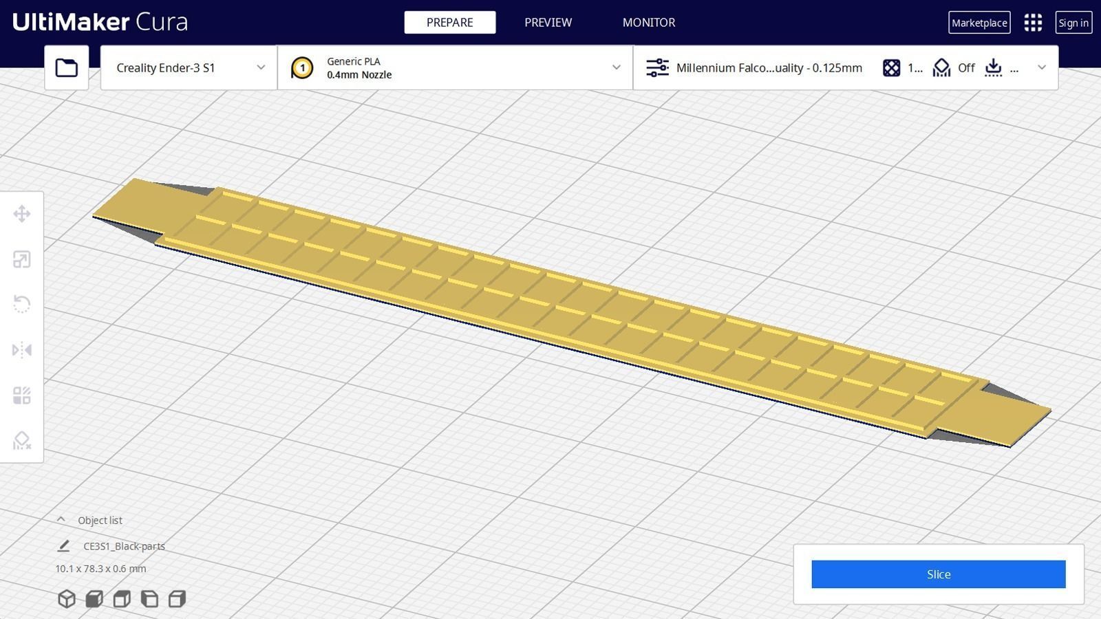 Millennium Falcon Mouse 3D print model_7