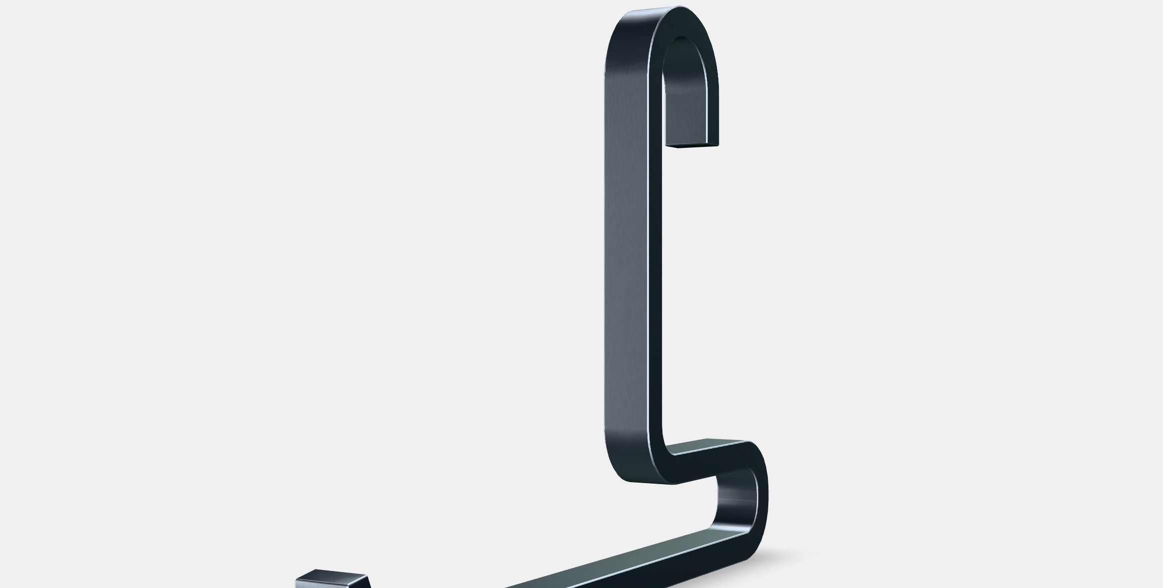 KUNGSFORS Hook Low-poly 3D model_6