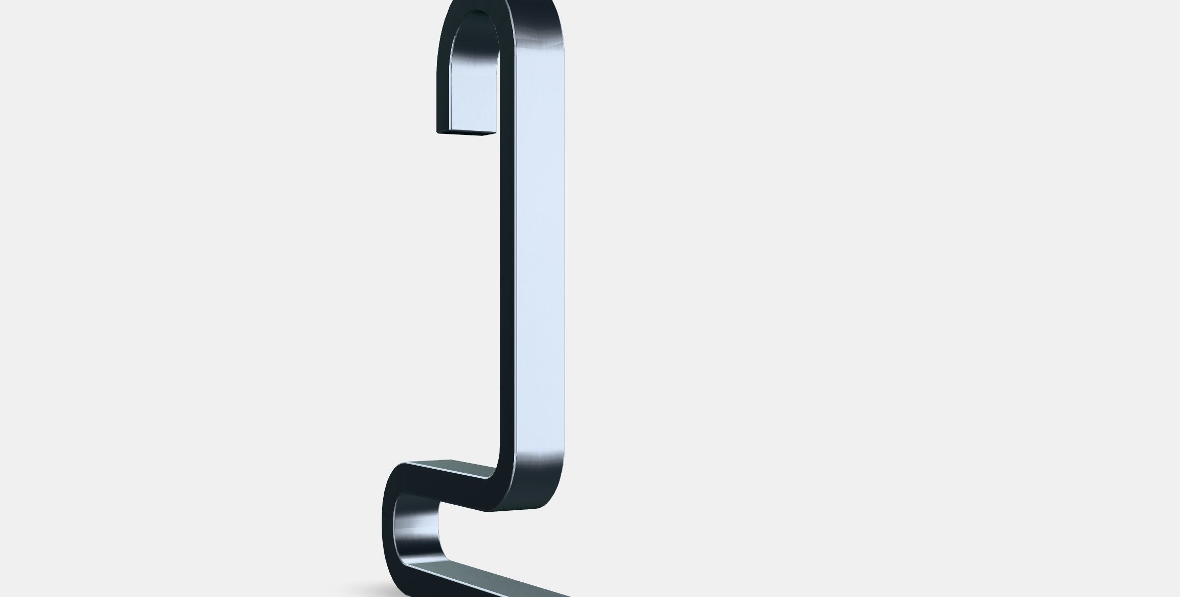 KUNGSFORS Hook Low-poly 3D model_3