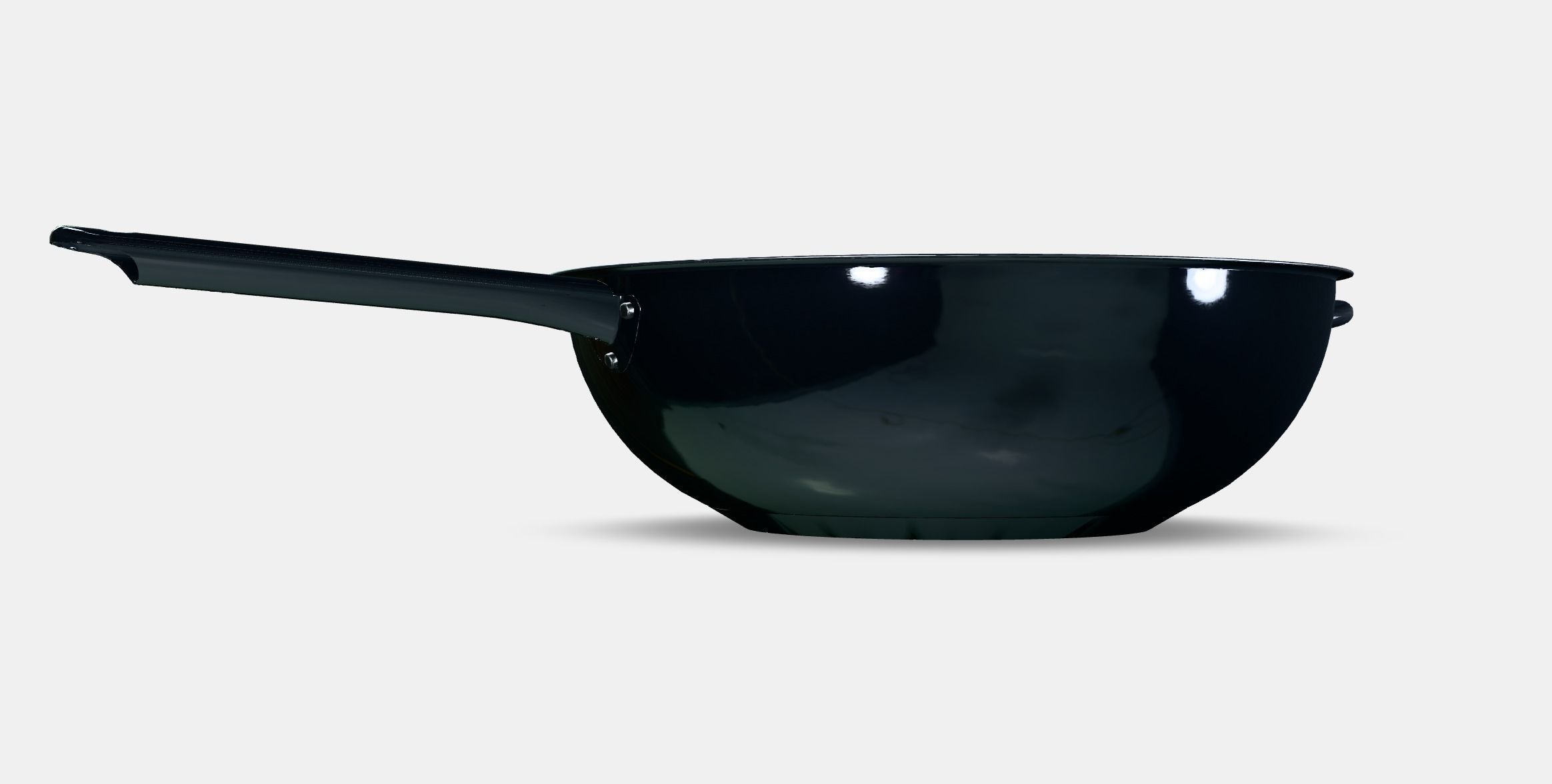 IKEA 365 Wok Low-poly 3D model_2