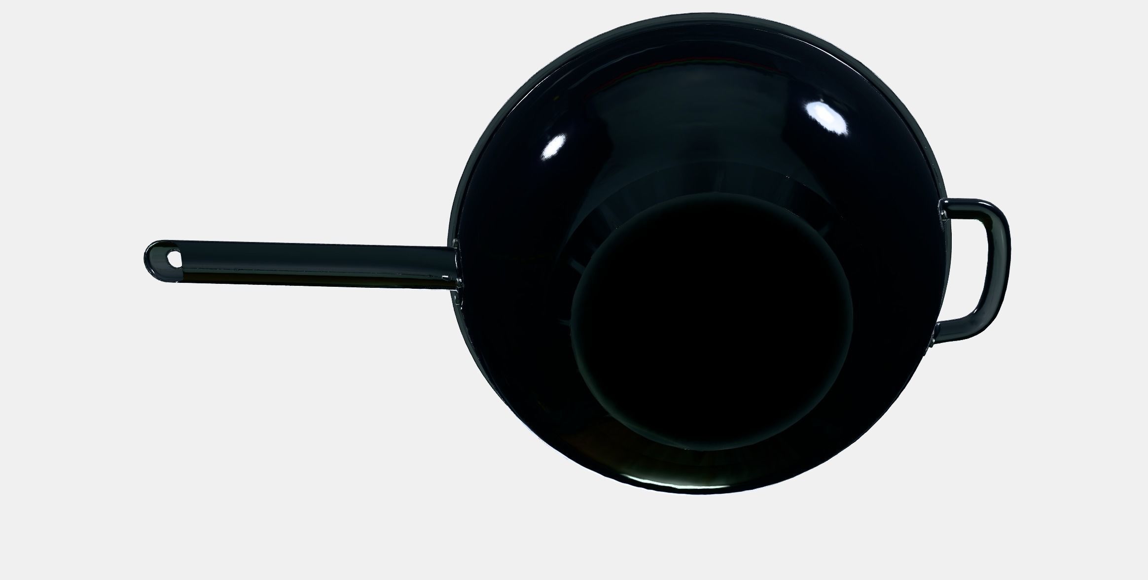 IKEA 365 Wok Low-poly 3D model_10