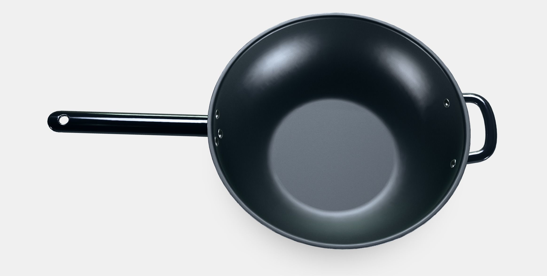 IKEA 365 Wok Low-poly 3D model_6