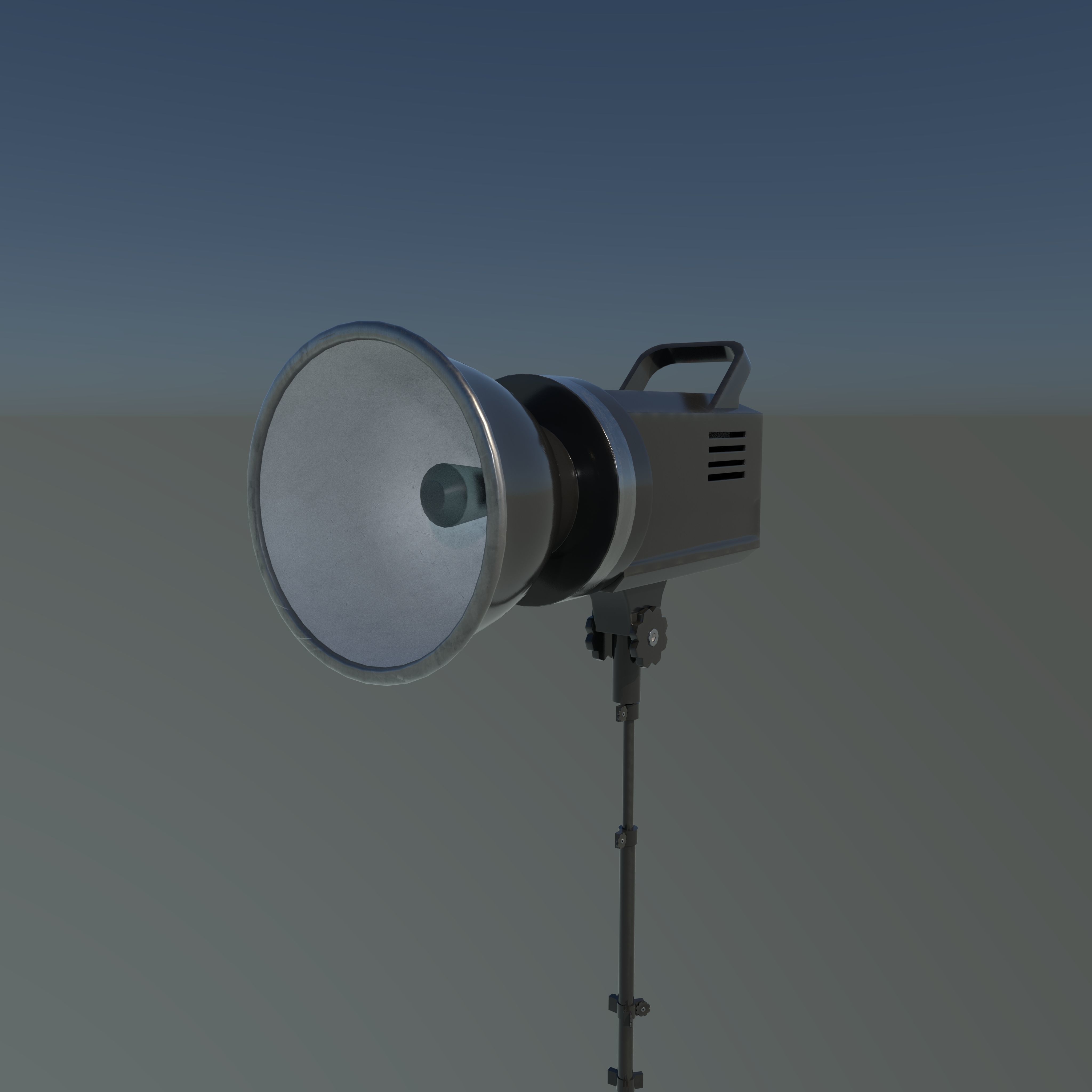stage spotlight 3D model_13