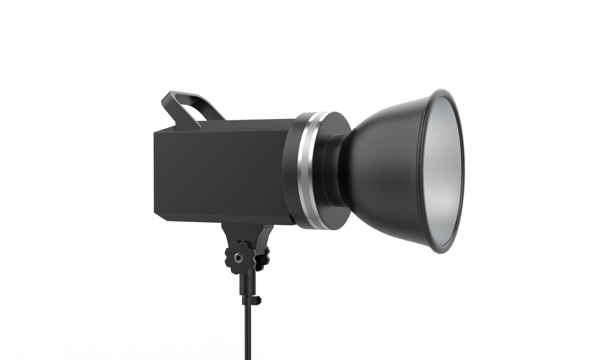 stage spotlight 3D model_6