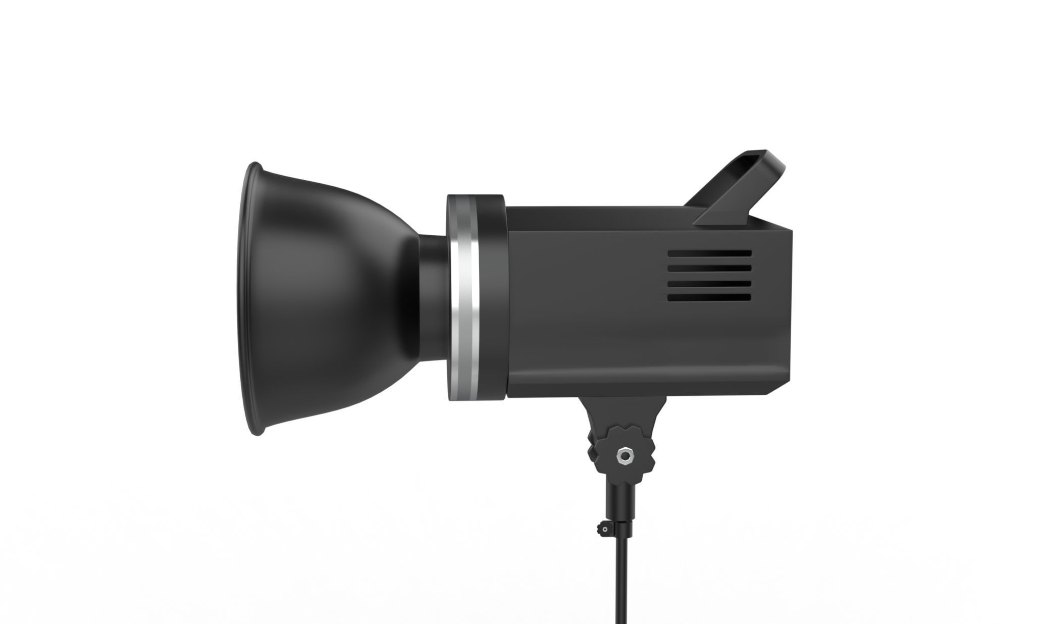 stage spotlight 3D model_7