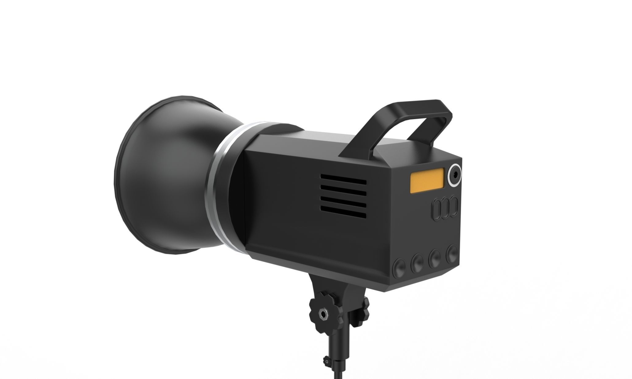 stage spotlight 3D model_3