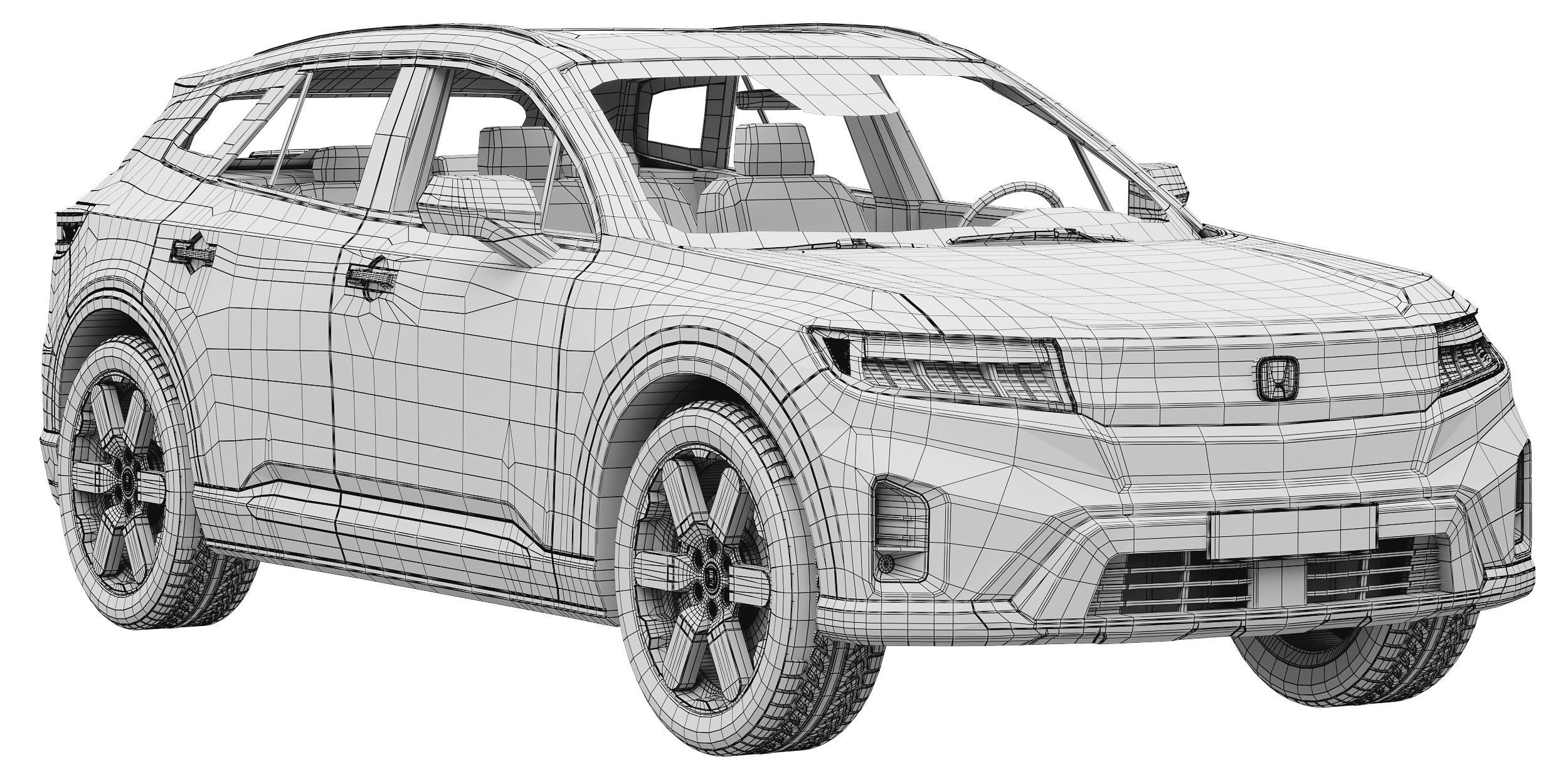 Honda Prologue 2024 3D model_14