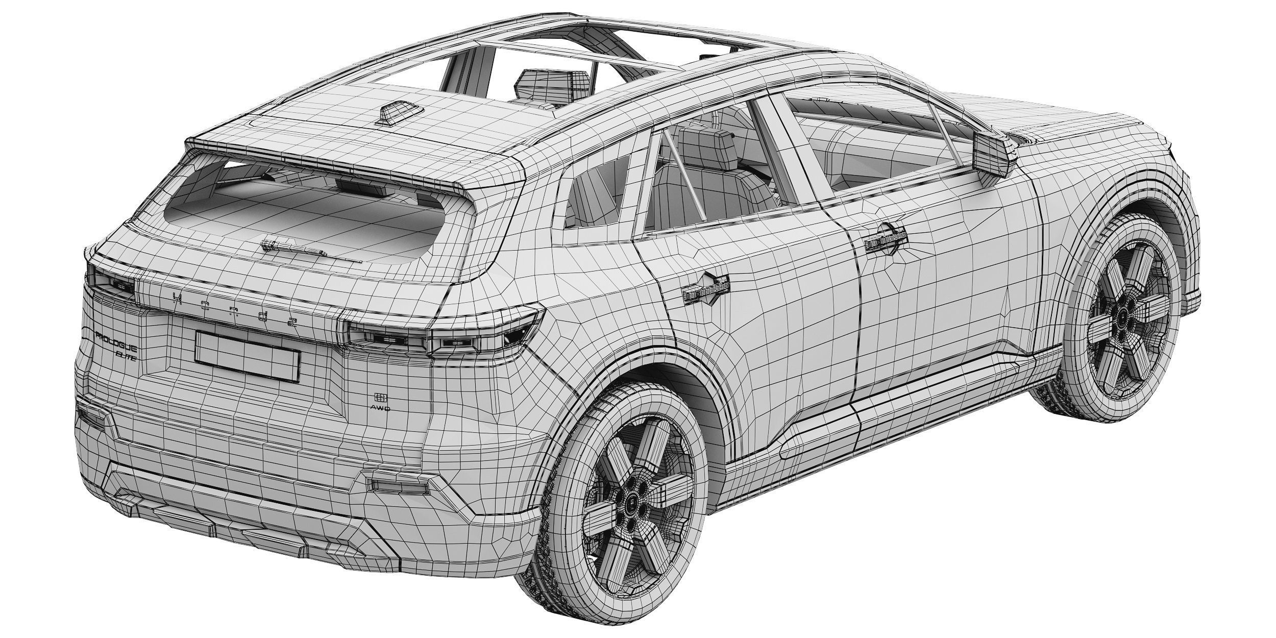 Honda Prologue 2024 3D model_17