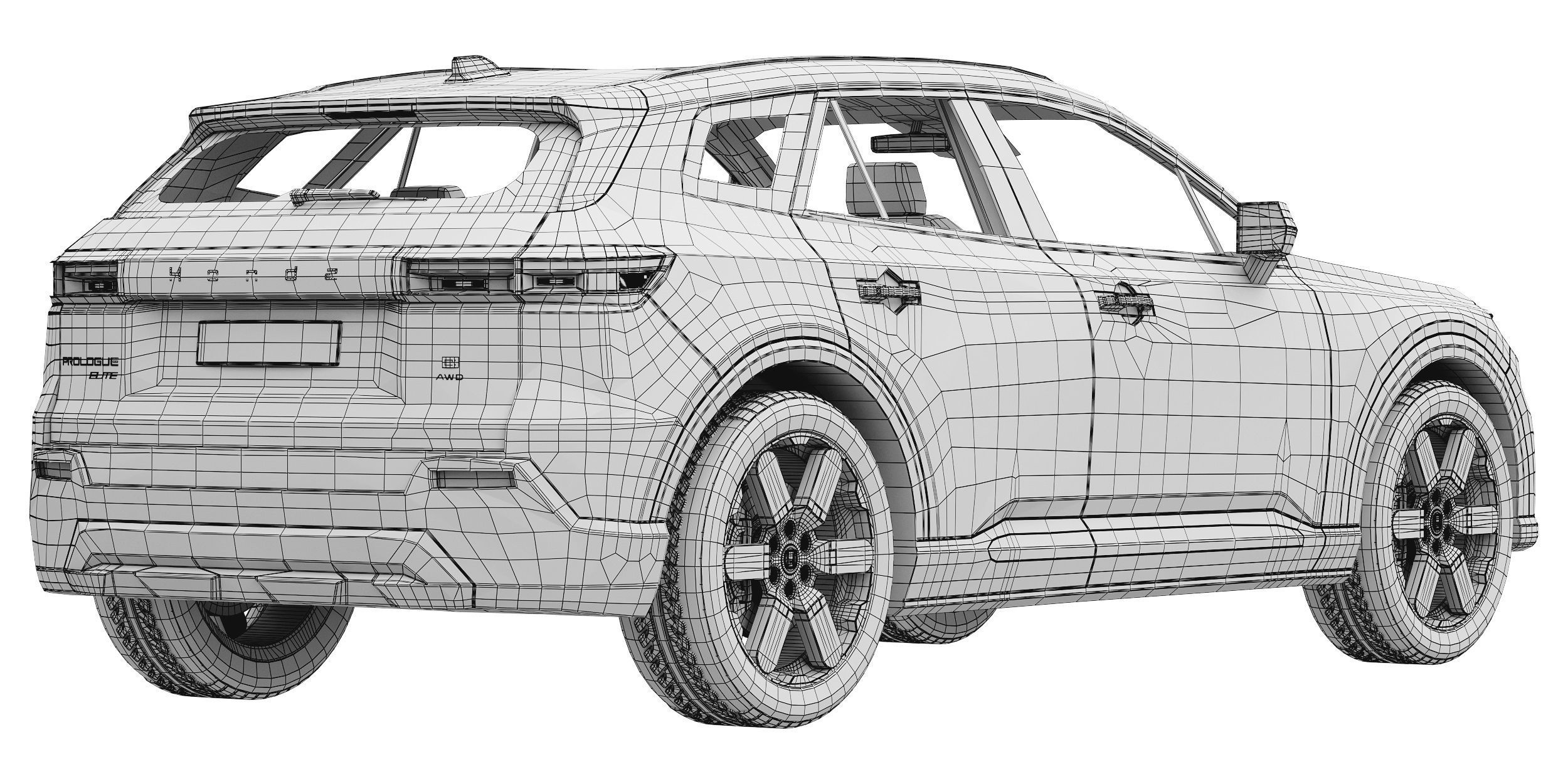 Honda Prologue 2024 3D model_16