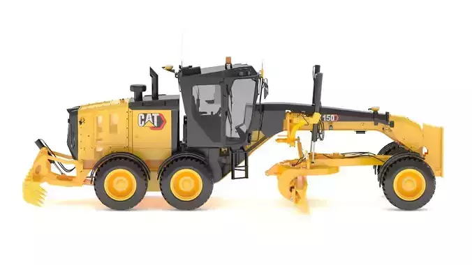 CAT 150 Motor Grader 3D model