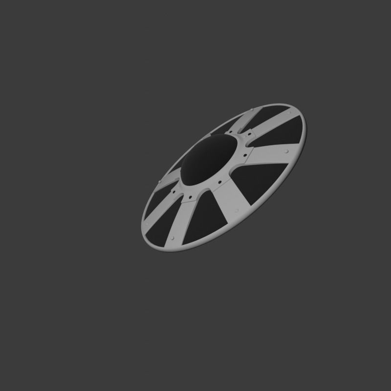 Buckler Shield 3D model_3