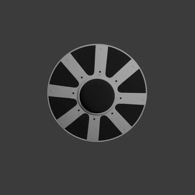 Buckler Shield 3D model_0