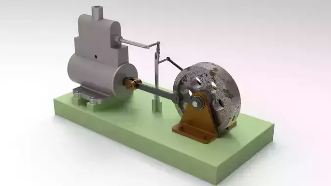 STEAM ENGINE 3D print model