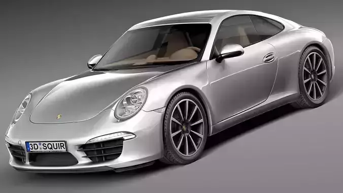 Porsche 911 Carrera 2013 3D model