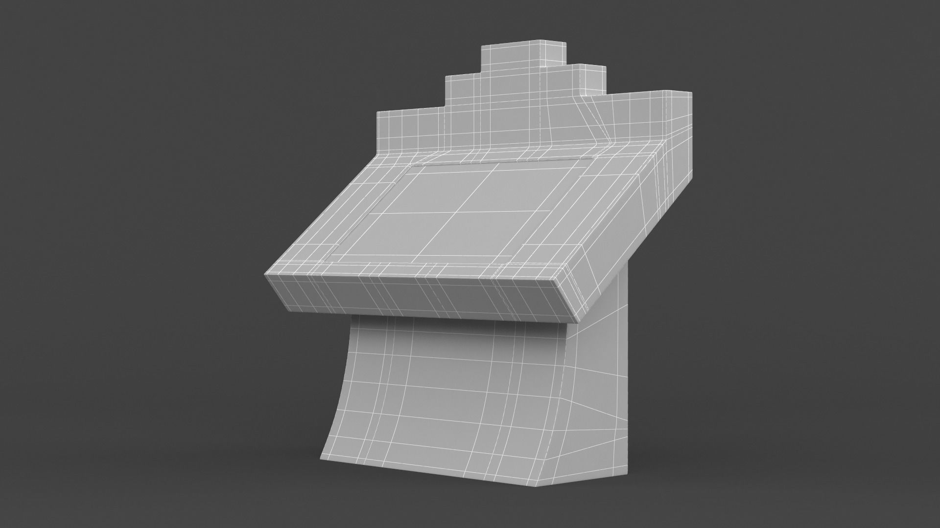 Information Kiosk 3D model_9