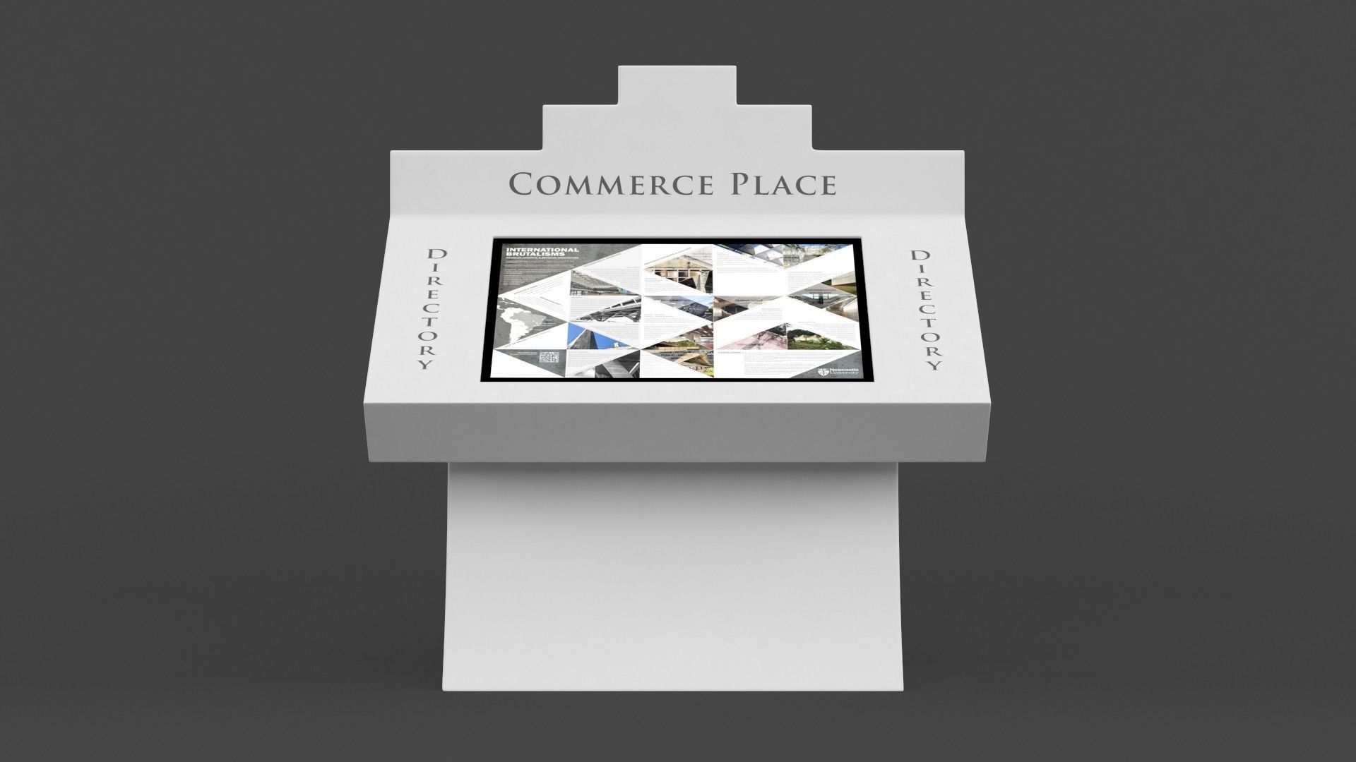 Information Kiosk 3D model_1