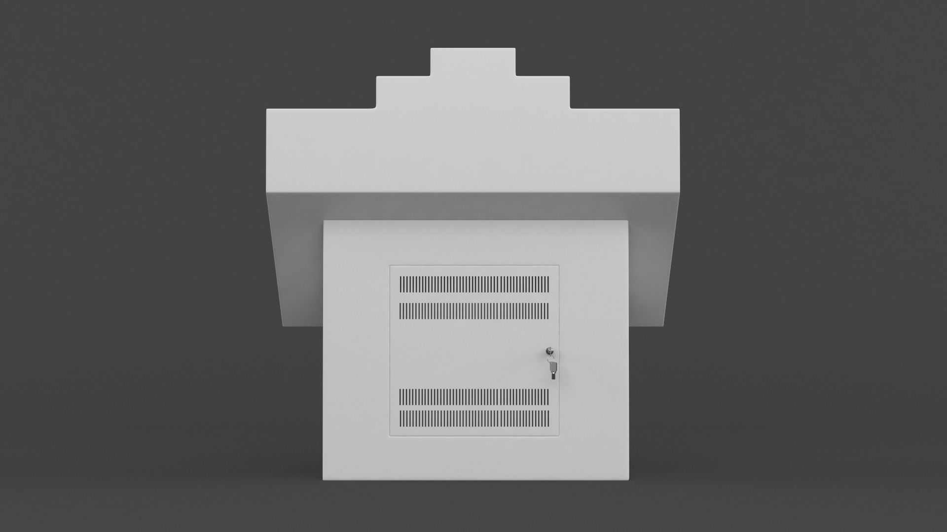 Information Kiosk 3D model_2