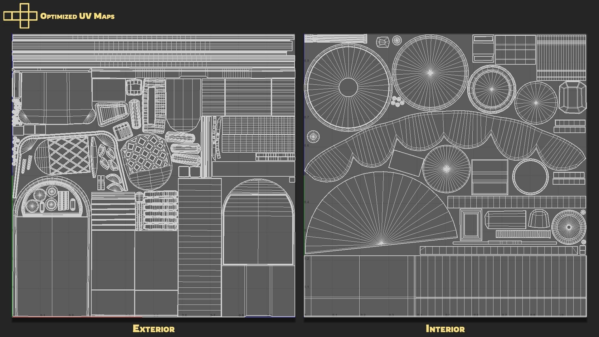 Retro Jukebox Low-poly 3D model_11